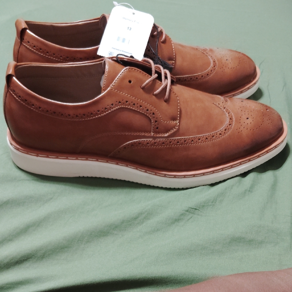 Men's George Brown Leather Derby Shoes